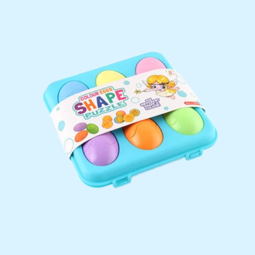 12 passende Eier Sensorisches Babyspielzeug